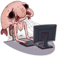 Грустная рыба-капля