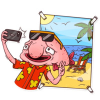 Грустная рыба-капля