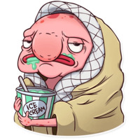 Грустная рыба-капля