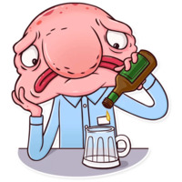 Грустная рыба-капля