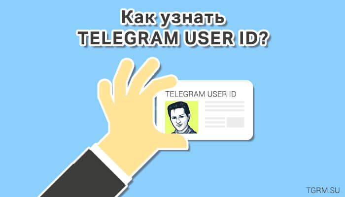 картинка: как узнать telegram user id