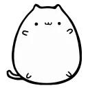 Round Pretty Cat @IMG2D