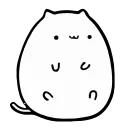Round Pretty Cat @IMG2D