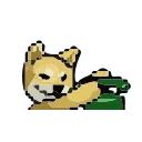 Animated Pixel Dog