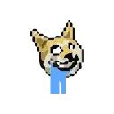 Animated Pixel Dog
