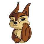 Bella, the squirrel