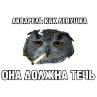 Сова-художник
