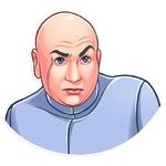 Dr. Evil @TrendingStickers