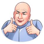Dr. Evil @TrendingStickers