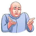 Dr. Evil @TrendingStickers