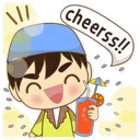 Funny Moslem Boy (LINE Sticker)