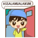 Funny Moslem Boy (LINE Sticker)