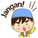 Funny Moslem Boy (LINE Sticker)