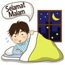 Funny Moslem Boy (LINE Sticker)