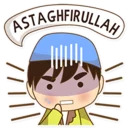 Funny Moslem Boy (LINE Sticker)