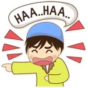 Funny Moslem Boy (LINE Sticker)