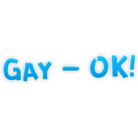 Набор стикеров Gay - OK!