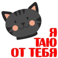 Кошкостикеры