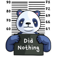 Ленивая панда