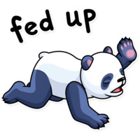 Ленивая панда