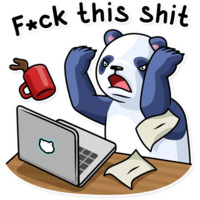 Ленивая панда