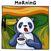 Ленивая панда