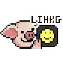 LIHKG Pig Animated (Pixel Art)