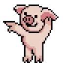 LIHKG Pig Animated (Pixel Art)