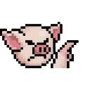LIHKG Pig Animated (Pixel Art)