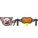 LIHKG Pig Animated (Pixel Art)