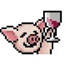 LIHKG Pig Animated (Pixel Art)