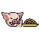 LIHKG Pig Animated (Pixel Art)