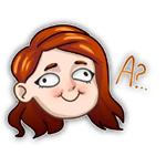 Обычная школьница (@stickerssave)