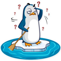 Одинокий пингвин