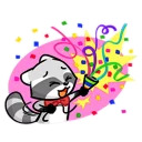 mapachin y perezosin