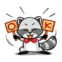 mapachin y perezosin