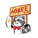 mapachin y perezosin