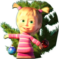 Новогодняя Маша