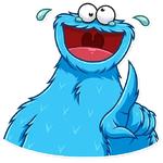 Cookie Monster @TrendingStickers