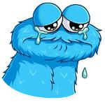 Cookie Monster @TrendingStickers