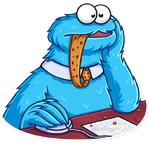 Cookie Monster @TrendingStickers