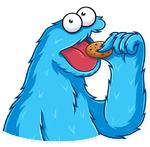 Cookie Monster @TrendingStickers
