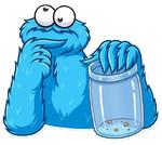 Cookie Monster @TrendingStickers