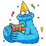 Cookie Monster @TrendingStickers