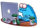 Cookie Monster @TrendingStickers