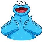 Cookie Monster @TrendingStickers
