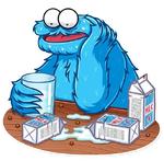 Cookie Monster @TrendingStickers