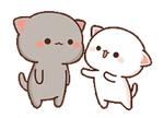 Mochi Mochi Peach Cat