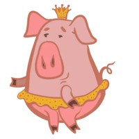 Новогодний свин