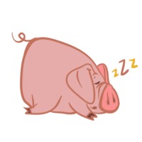 Новогодний свин